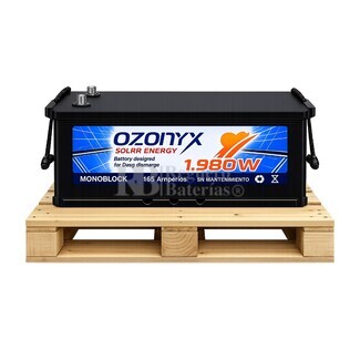 Bater�a para Sistemas Solares Aislados | Ozonyx OZX165.AS